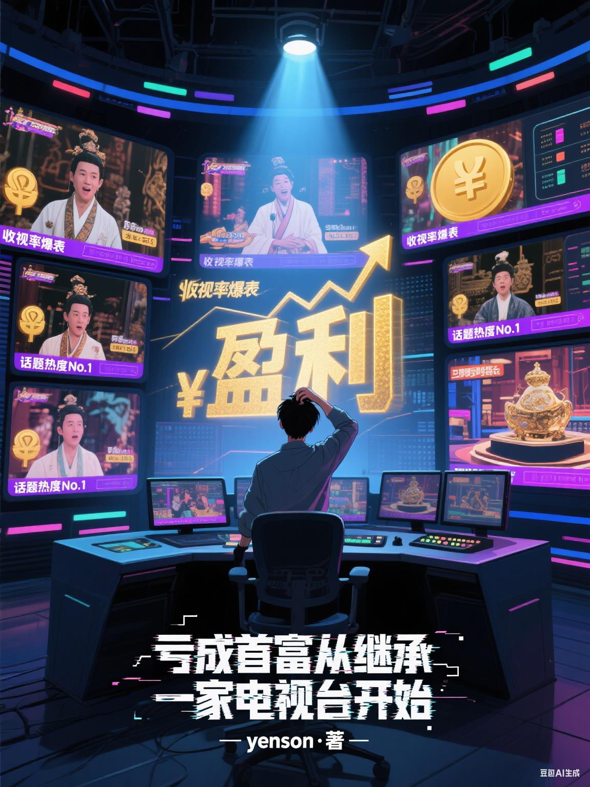 亏成首富从继承一家电视台开始