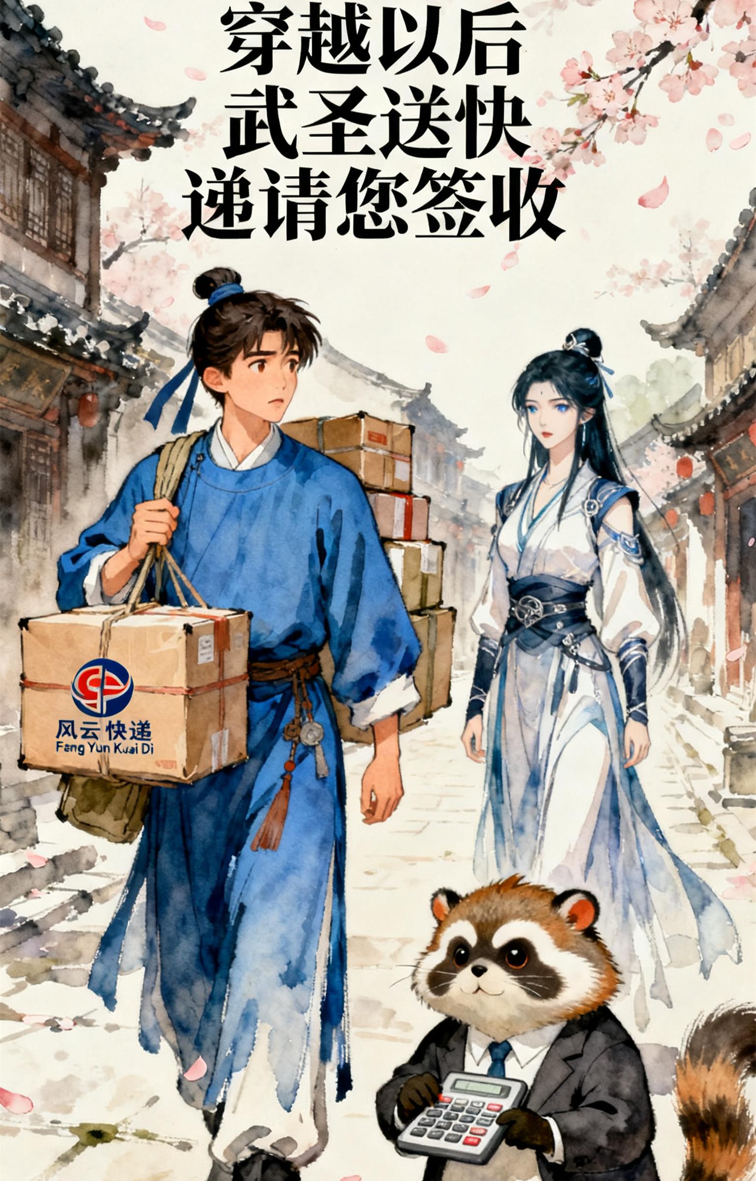 穿越以后武圣送快递请您签收