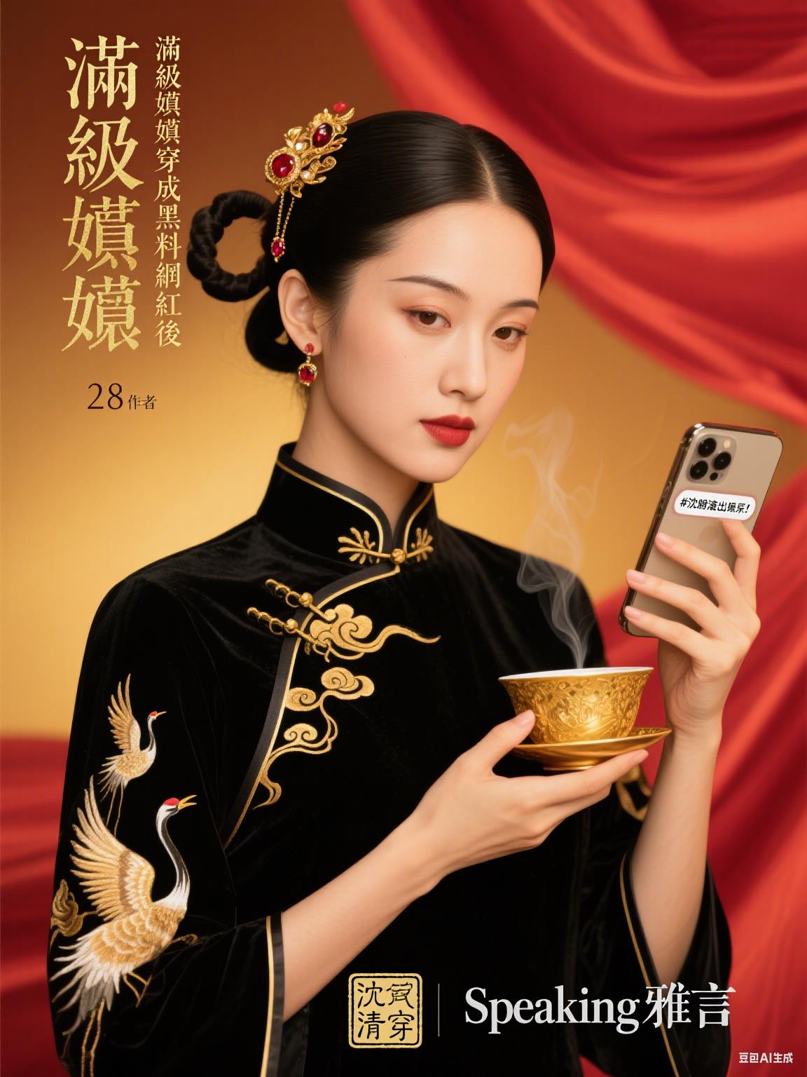 满级嬷嬷穿成黑料网红后